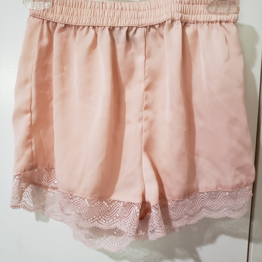 Nasty gal US size 6 pink shorts sleepwear